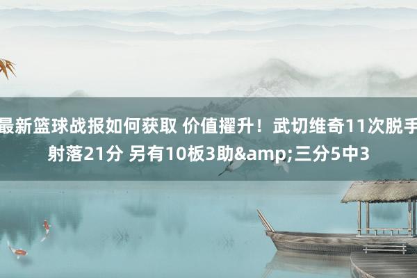 最新篮球战报如何获取 价值擢升！武切维奇11次脱手射落21分 另有10板3助&三分5中3